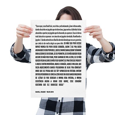 Esse Rapaz de Craque Daniel - Poster