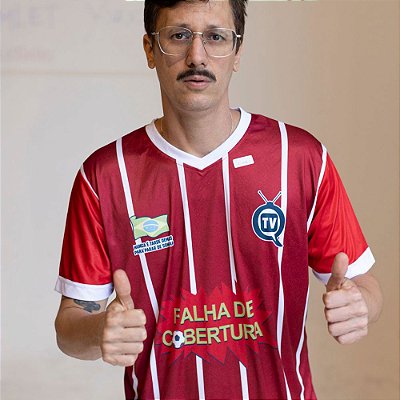 PRÉ VENDA - Falha de Cobertura - Camisa Time de Varzea Vermelha