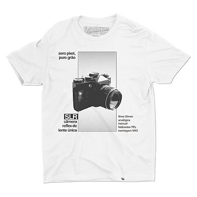 Zero Pixel - Filme 35mm - Camiseta Basicona Unissex