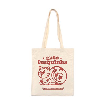 GATO FUSQUINHA - Bolsa de Lona