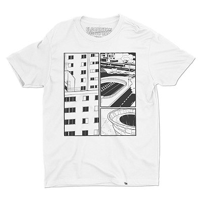 São Paulo de CTRL+Zac - Camiseta Basicona Unissex