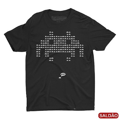 WTF? - Camiseta Basicona Unissex-Saldão