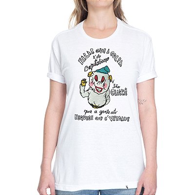 Capitalismo Clichê - Camiseta Basicona Unissex