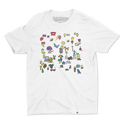 Passeio de Nicole Kouts - Camiseta Basicona Unissex