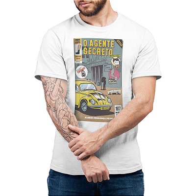 O Agente Secreto Formatinho da EBAL - Camiseta Basicona Unissex