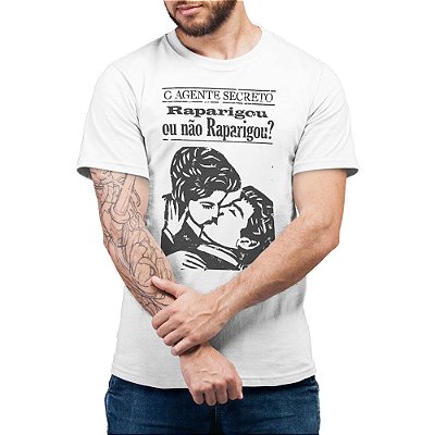Raparigou ou Não? - Camiseta Basicona Unissex