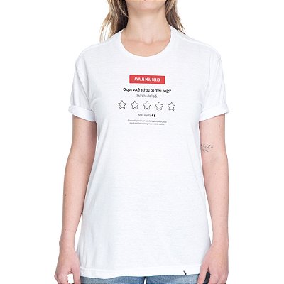 Avaliação Importante - Camiseta Basicona Unissex
