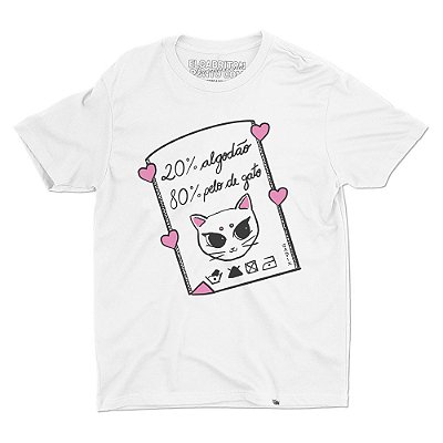 Pelo Gatito - Camiseta Basicona Unissex
