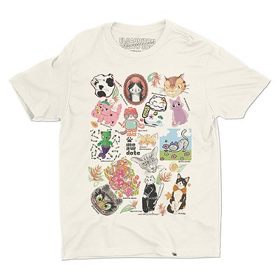 Colab-meawdote - Camiseta Basicona Unissex