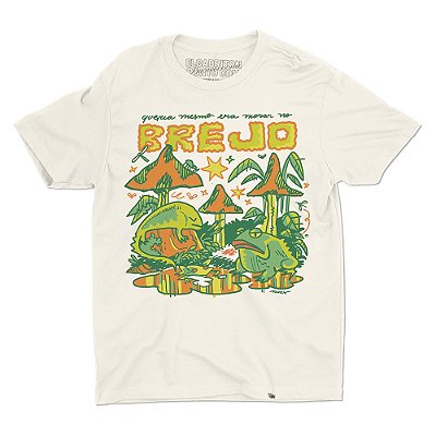 Queria Mesmo Era Morar no Brejo - Camiseta Basicona Unissex