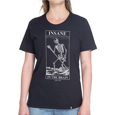 Insane in the Brain - Camiseta Basicona Unissex