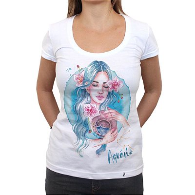 Aquariana - Camiseta Clássica Feminina