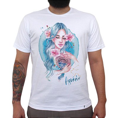 Aquariana - Camiseta Clássica Masculina