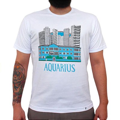 Aquarius Prédio - Camiseta Clássica Masculina