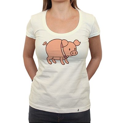 Bacon - Camiseta Clássica Feminina