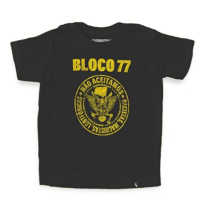 Bloco 77 - 2020 - Camiseta Clássica Infantil