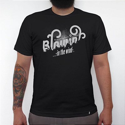 Blowin In The Wind - Camiseta Clássica Masculina