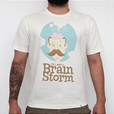 Brainstorm - Camiseta Clássica Masculina