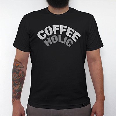 Café Preto - Camiseta Clássica Masculina