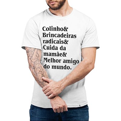 Colinho - Camiseta Basicona Unissex