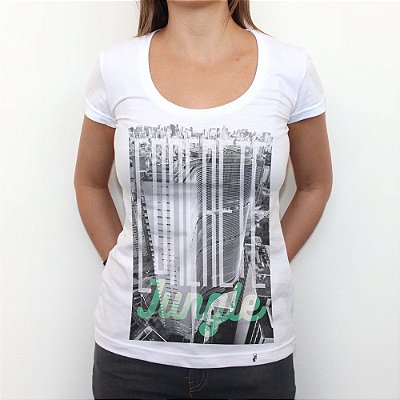 Concrete Jungle - Camiseta Clássica Feminina