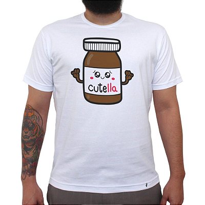 Cutella - Camiseta Clássica Masculina