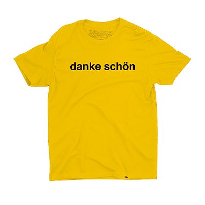 danke - Camiseta Basicona Unissex