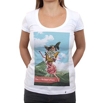 Fear is The Heart - Camiseta Clássica Feminina