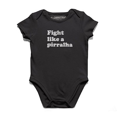 Fight Like a Pirralha - Body Infantil