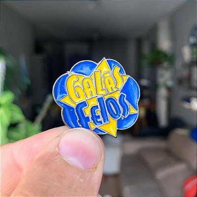 Galãs Feios Logo - Pin