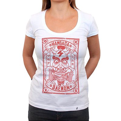 Hambaga Daemon - Camiseta Clássica Feminina