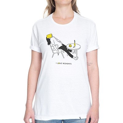 I Love Mondays - Camiseta Clássica Unissex