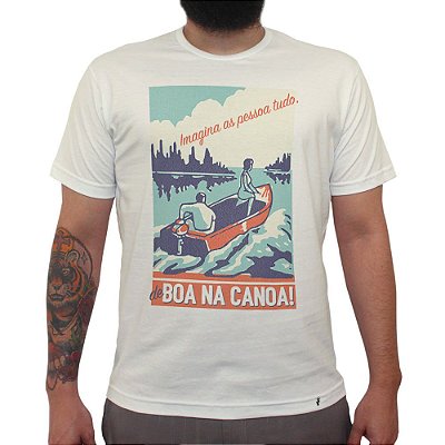 Imagina as Pessoa Tudo - Camiseta Clássica Masculina