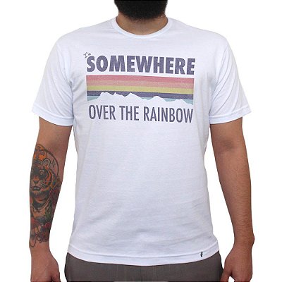 I`m Somewhere Over The Rainbow - Camiseta Clássica Masculina