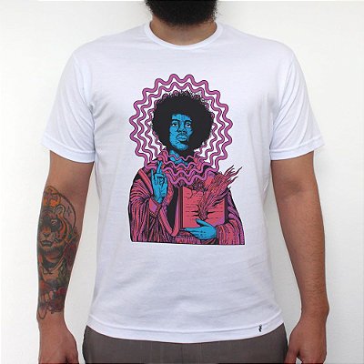 Jimi Hendrix - Camiseta Clássica Masculina