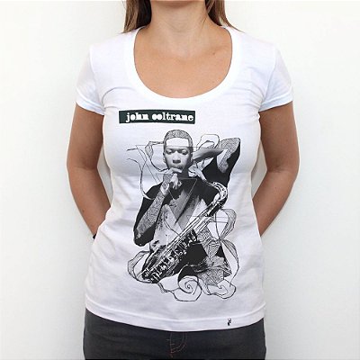 John Coltrane - Camiseta ClÃ¡ssica Feminina