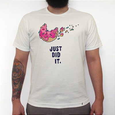 Just Did It - Camiseta Clássica Masculina
