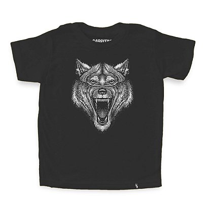 Lobo - Camiseta Clássica Infantil