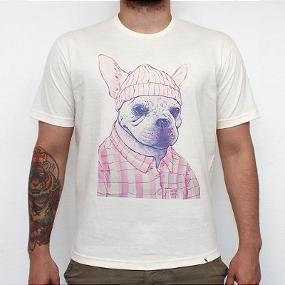 Magenta Dog - Camiseta Clássica Masculina