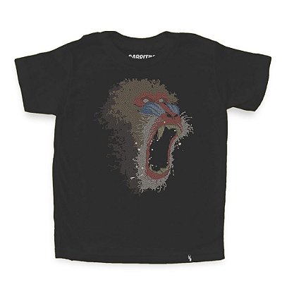 Camiseta Infantil Raglan Branca Roar (2)