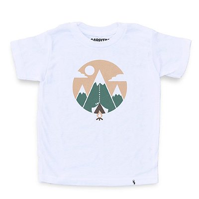 Mountain Tent - Camiseta Clássica Infantil