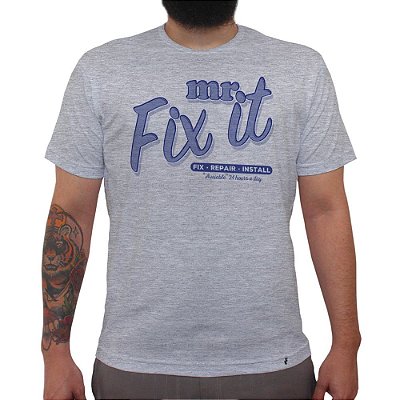 Mr. Fix It - Camiseta Clássica Masculina