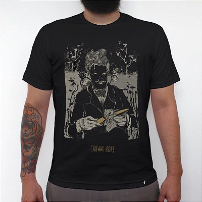 Mr. Knieves - Camiseta Clássica Masculina