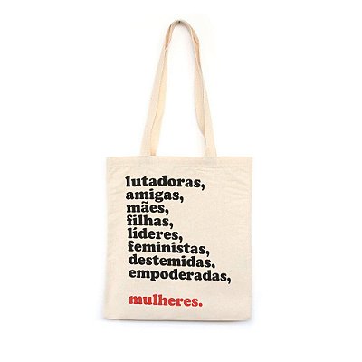 Mulheres  - Bolsa de Lona-Off White-U