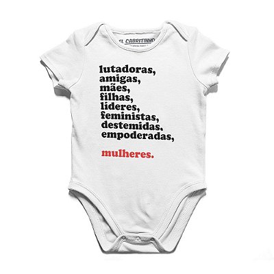 Feminista e Latina #azmina - Body Infantil - El Cabriton Camisetas