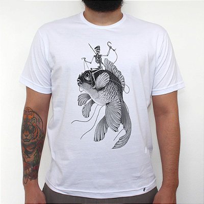 Ossos ao Mar - Camiseta ClÃ¡ssica Masculina