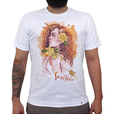 Sagitariana - Camiseta Clássica Masculina