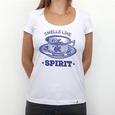 Smells Like Tea Spirit - Camiseta Clássica Feminina