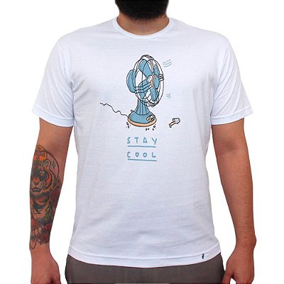 Stay Cool - Camiseta Clássica Masculina