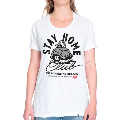 Stay Home #cestabasica - Camiseta Basicona Unissex